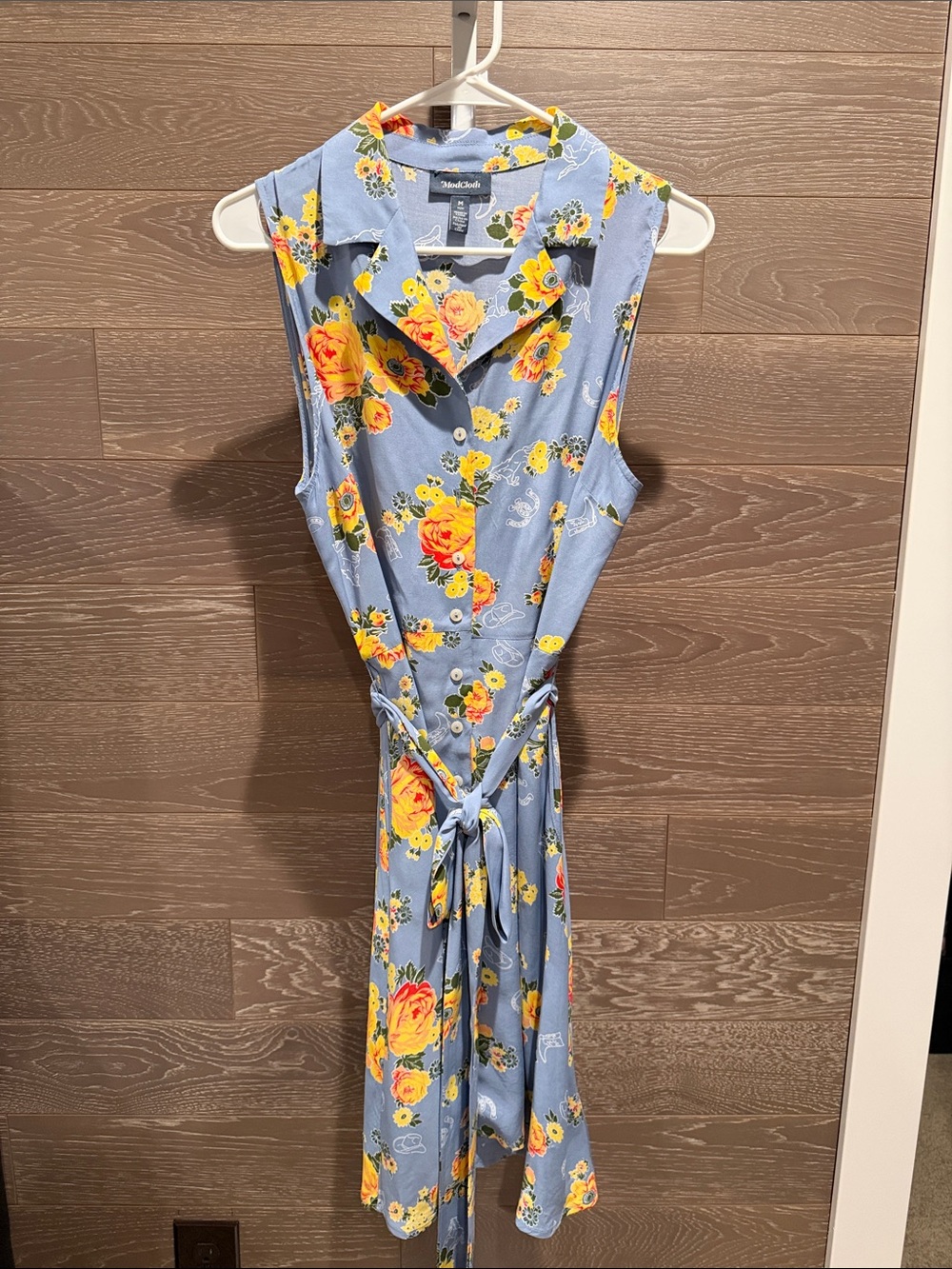ModCloth Western Floral Dress